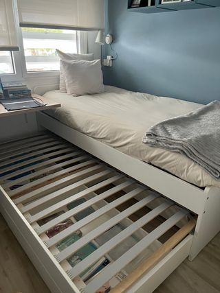 Cama nido Ikea Slakt 90x200 + colchón flex