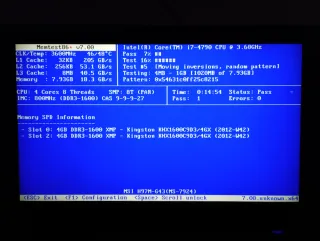 Memoria RAM 2 x 4GB DDR3-1600 Kingston HyperX