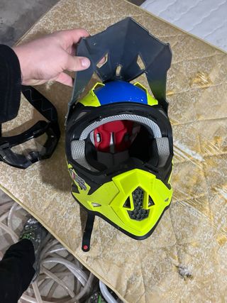 Casco Motocross Vemar + Mascherina Shot