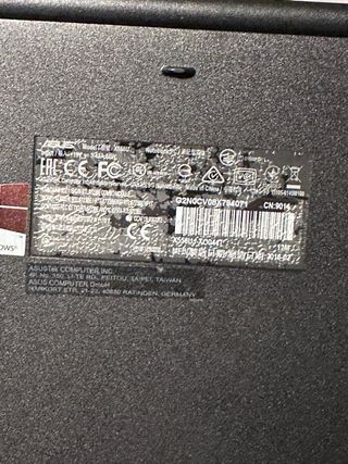 Ordenador Asus Intel Core i7 NVIDIA