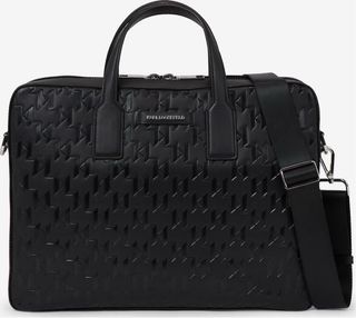 Maletín Piel KARL LAGERFELD Negro