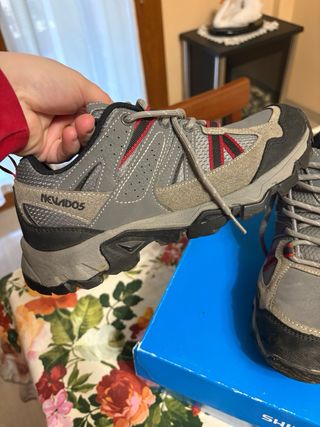 Scarpe trekking Nevados grigio/rosso