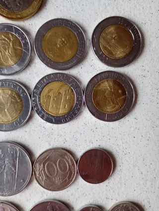Lotto di monete italiane