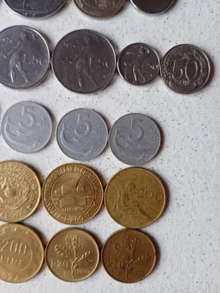 Lotto di monete italiane