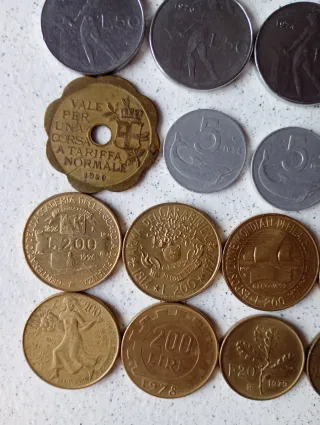 Lotto di monete italiane