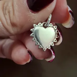 Colgante Pandora Corazón Flechado Rojo