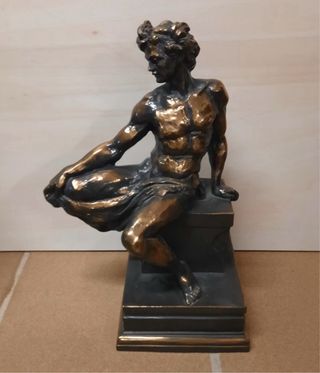 Juego Esculturas Resina Hombre