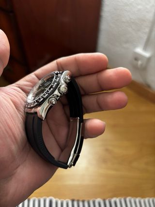 Reloj Daytona Negro/Plata