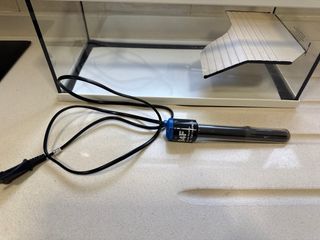 Pecera tortugas con rampa y calentador para agua