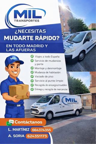 Servicio de mudanza, recogida y entrega muebles
