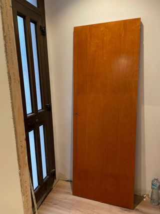 Lote 6 Puertas Madera Maciza + Manillas