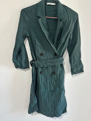 Vestido Mango verde