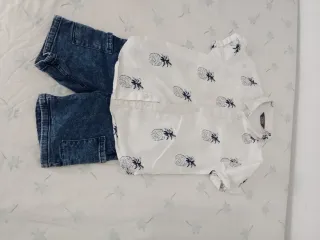 Conjunto Ropa Niños: Camisa y Pantalón
