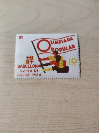 Sello Barcelona Olimpiada Popular 22-26 de Juliol