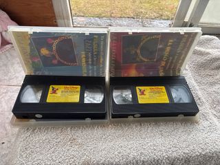 Pack 2 Películas VHS Disney Princesas