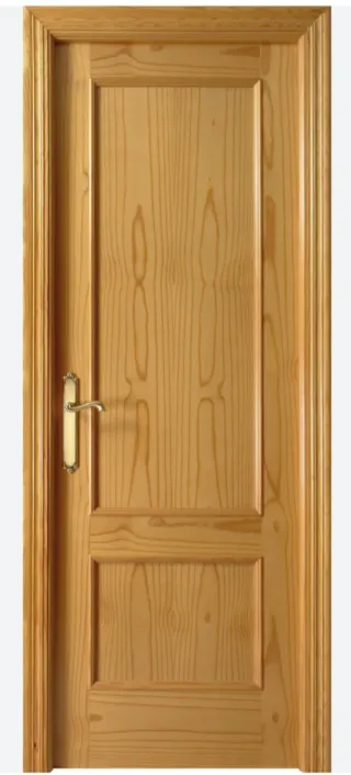 Puerta interior madera maciza
