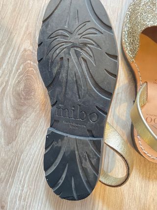 Abarcas Mibo Glitter Talla 36