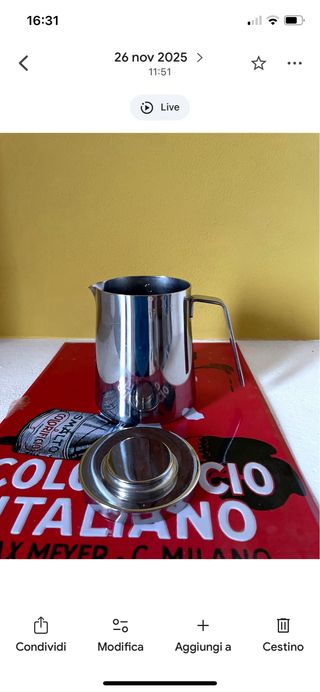 Teiera in Acciaio Inox