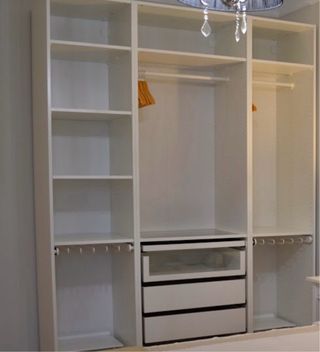 Armario PAX solo la estructura blanca 100x58x236