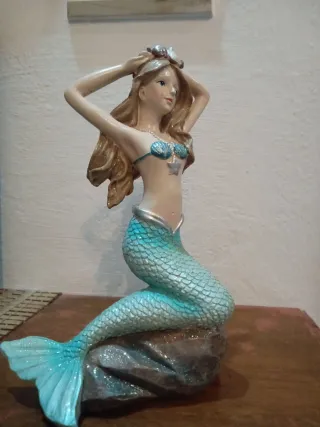 Bellissima sirena brillante decorativa