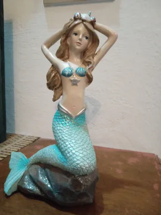 Bellissima sirena brillante decorativa