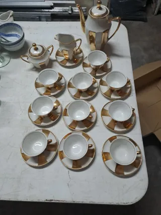 Juego de café vintage años 70