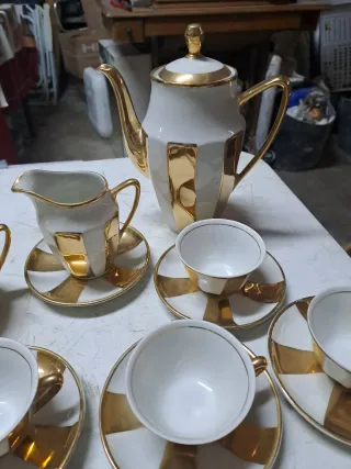 Juego de café vintage años 70