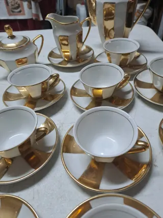 Juego de café vintage años 70