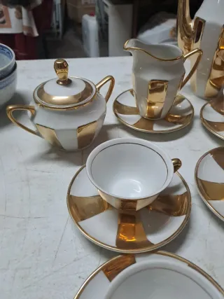 Juego de café vintage años 70