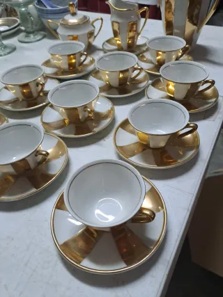 Juego de café vintage años 70