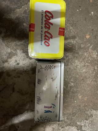 2 Cajas Metálicas Cola Cao Vintage