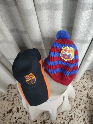 Gorra y gorro FC Barcelona