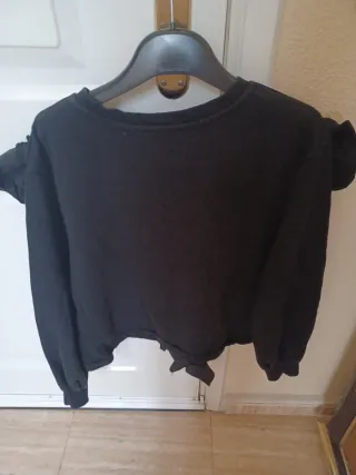 Sudadera Zara Mickey Mouse Negra