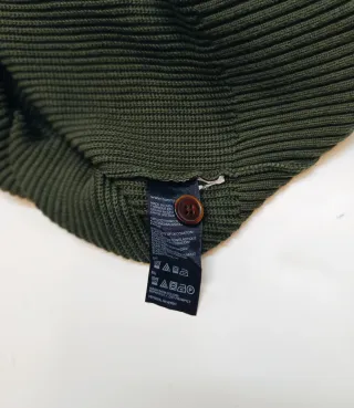 Jersey Tommy Hilfiger Verde Cuello Chal