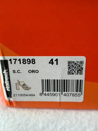 Sandalias Refresh Doradas Plataforma