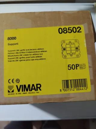 50 Supporti Vimar 8000 art. 08502