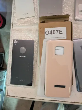 Lotto 20 Cover back posteriori smartphone vari