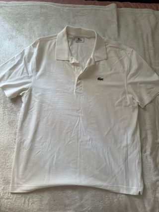 Polo Lacoste Classic Fit Blanco