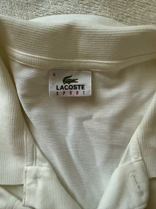Polo Lacoste Classic Fit Blanco