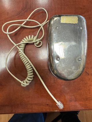 Teléfono Vintage Plata Ley Artesano Italiano