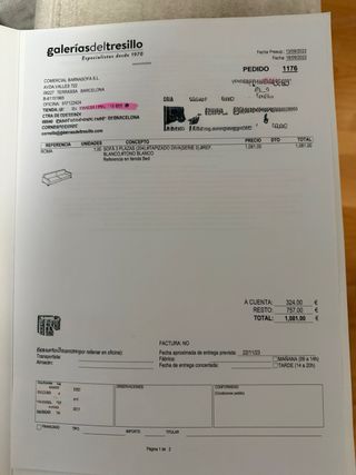 Sofá 2 plazas Galerías del Tresillo