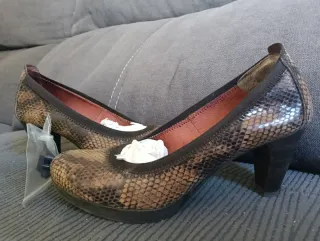 Zapatos Hispanitas tacón serpiente