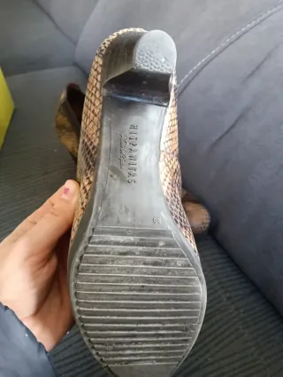 Zapatos Hispanitas tacón serpiente