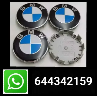 Tapabujes BMW A-B 68mm centro rueda llanta emblema