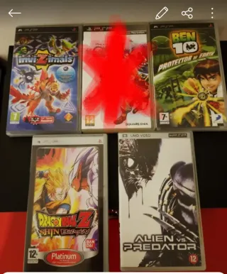 Lote 5 Giochi PSP: