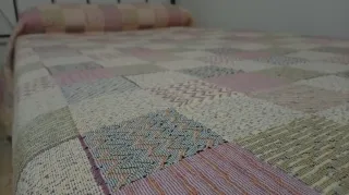 Colcha tela piqué cama 90 nueva