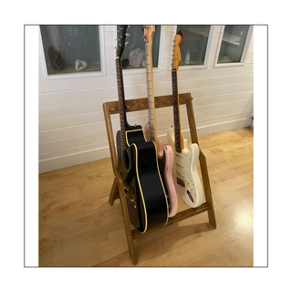 Soporte para instrumentos en madera