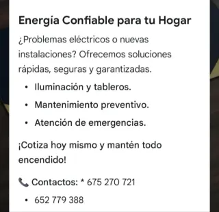 Servicio técnico eléctrico general