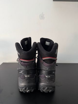 Botas Salomon Impermeables Negro/Rojo