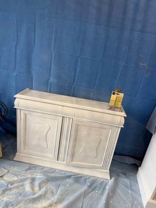 Mueble Zapatero Mármol y Madera